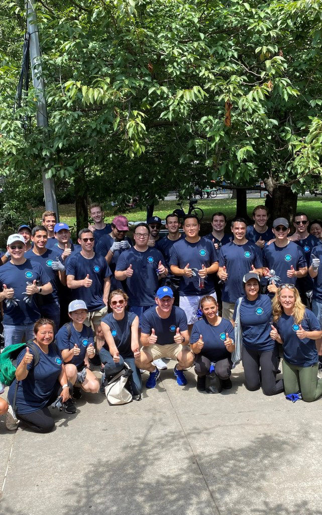 Volunteers with New York Cares, New York
