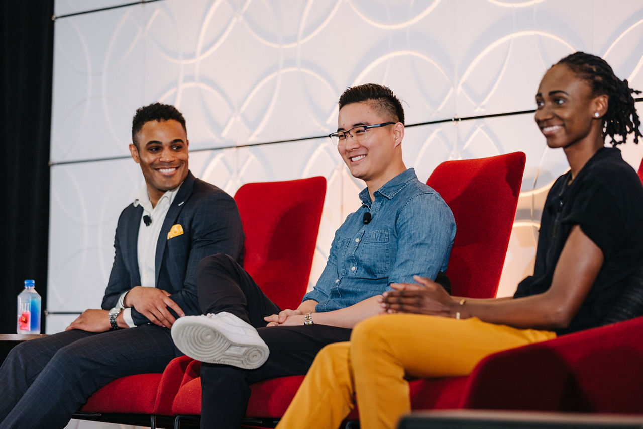 LaunchPad Speakers on Stage