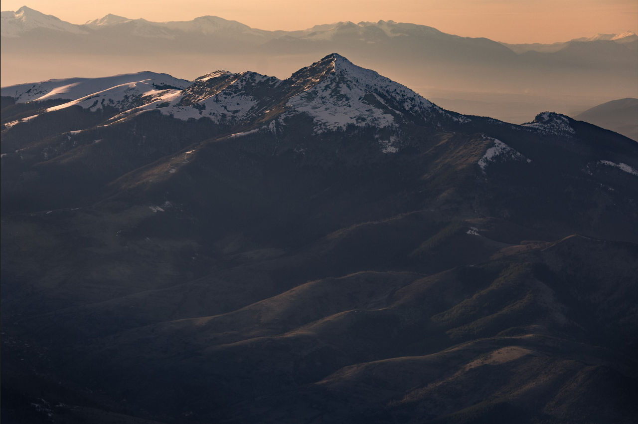 Snowcapped Mountains