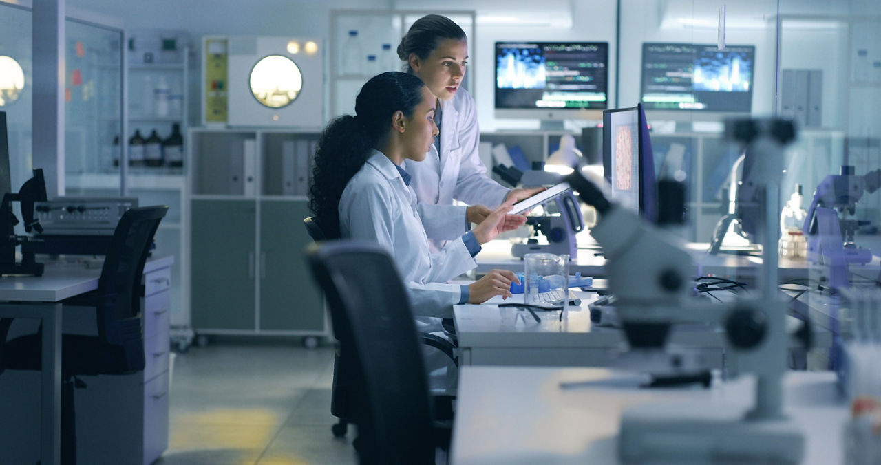 Scientists in Lab