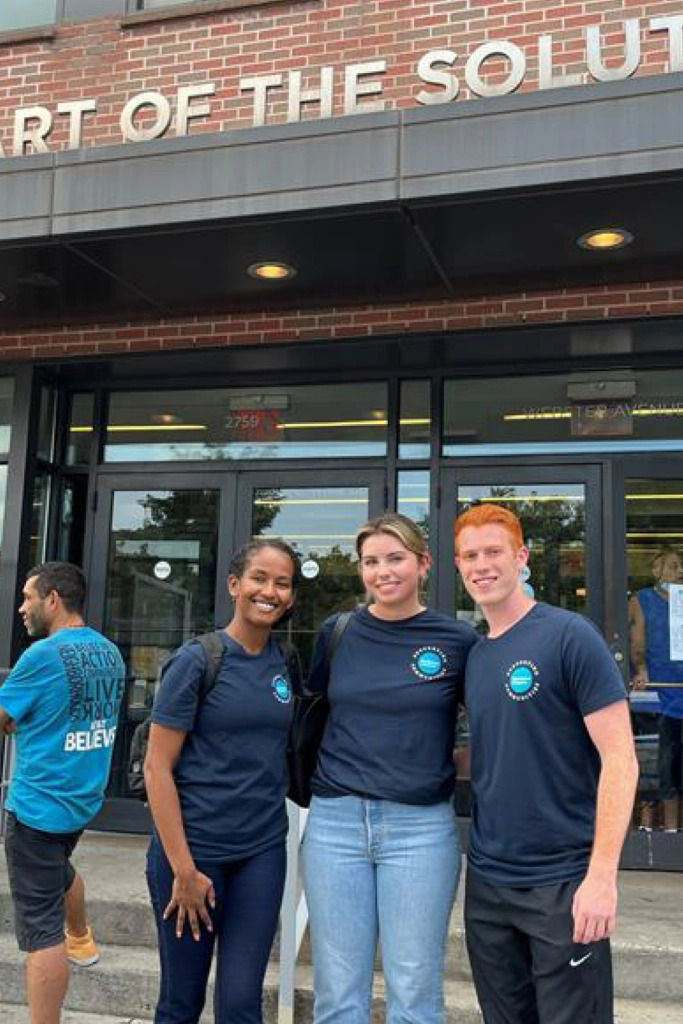 Volunteers at Part of the Solution, New York