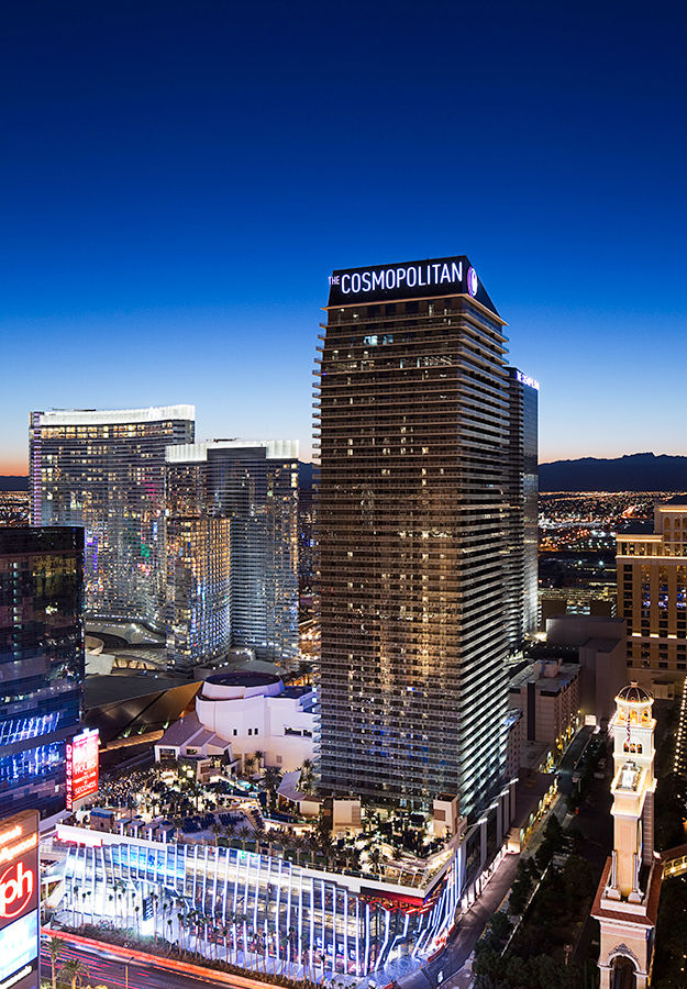 The Cosmopolitan of Las Vegas building