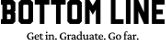 Bottom Line Black Logo