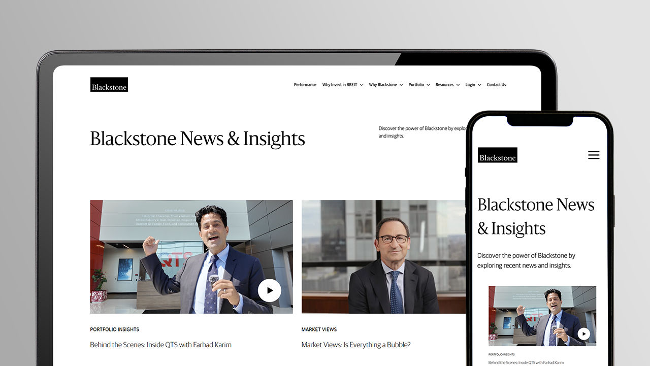 Blackstone News & Insights