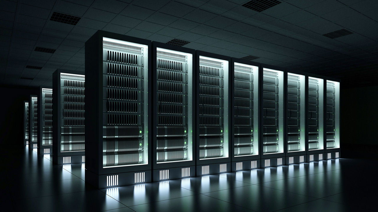 Server Room, Interior