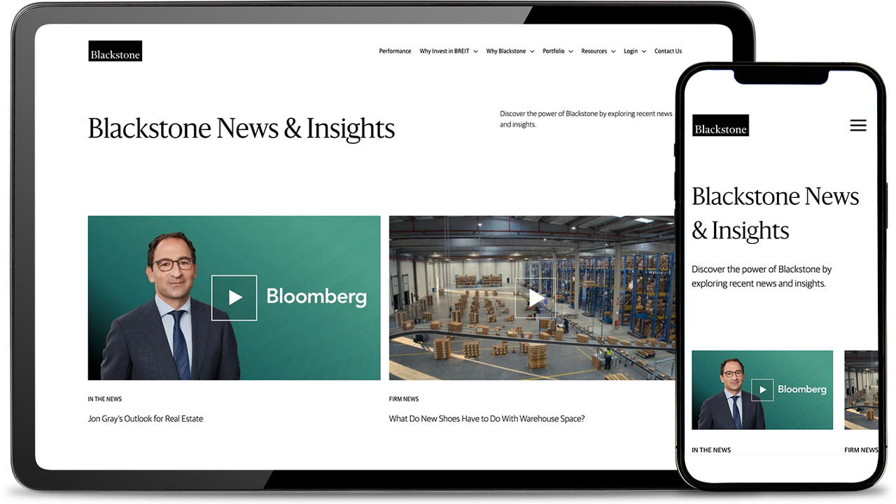 Blackstone News and Insights on Mobile Devices