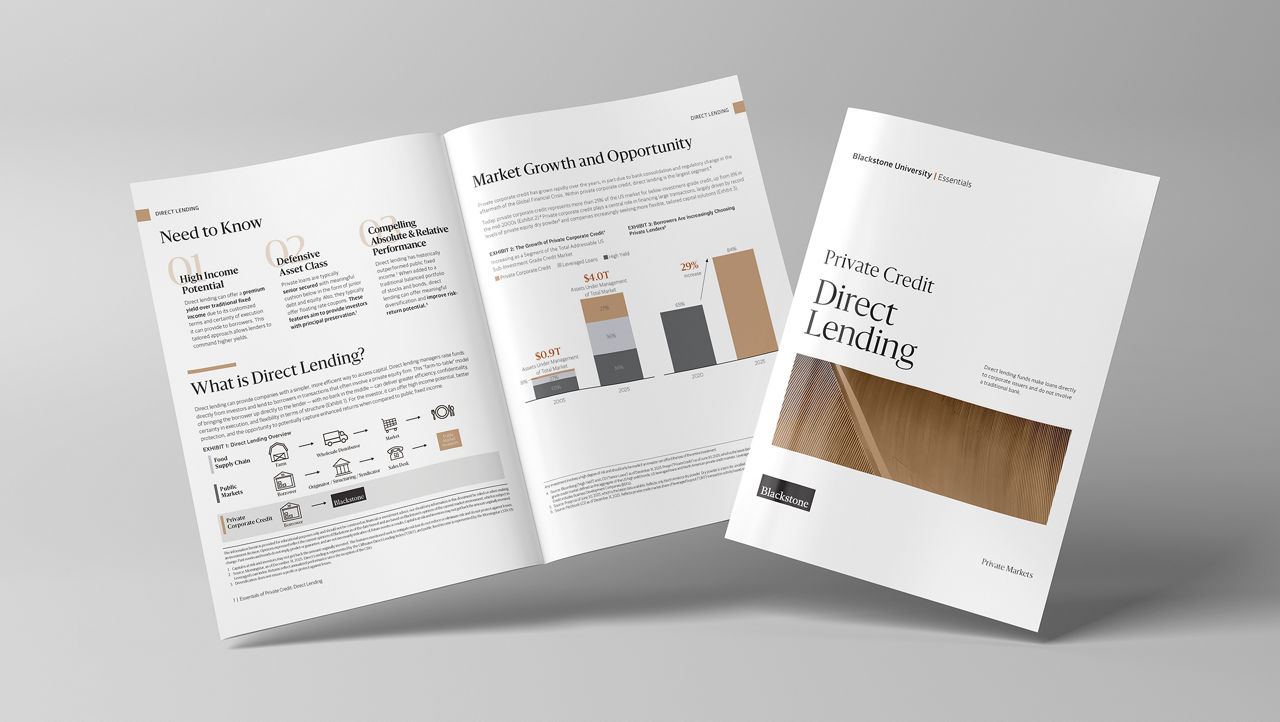 Private Markets Brochure:  Private Credit Direct Lending