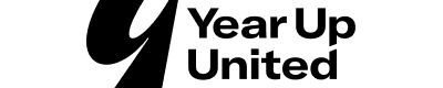 Year Up End  Logo (Black)